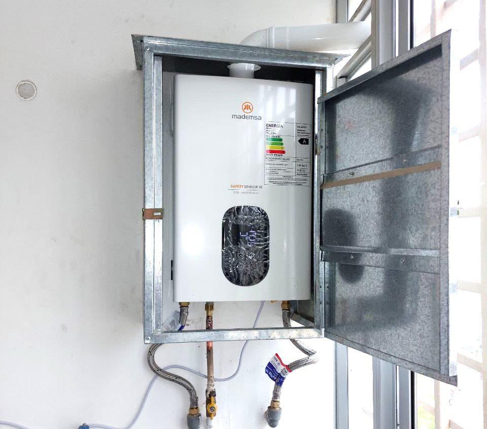 Instalación de calefont